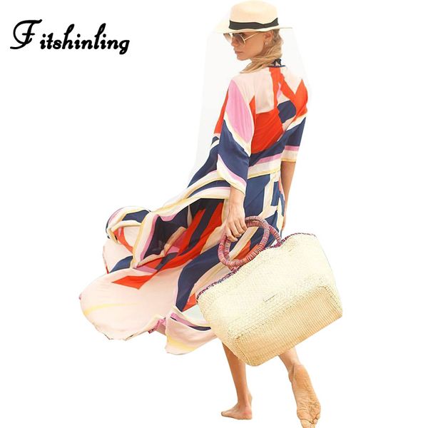 fitshinling holiday summer boho beach long dress multicolor patchwork slit maxi dresses women flare sleeve big sizes pareos, White;black
fitshinling holiday summer boho beach long dress multicolor patchwork slit maxi dresses women flare sleeve big sizes pareos, White;black