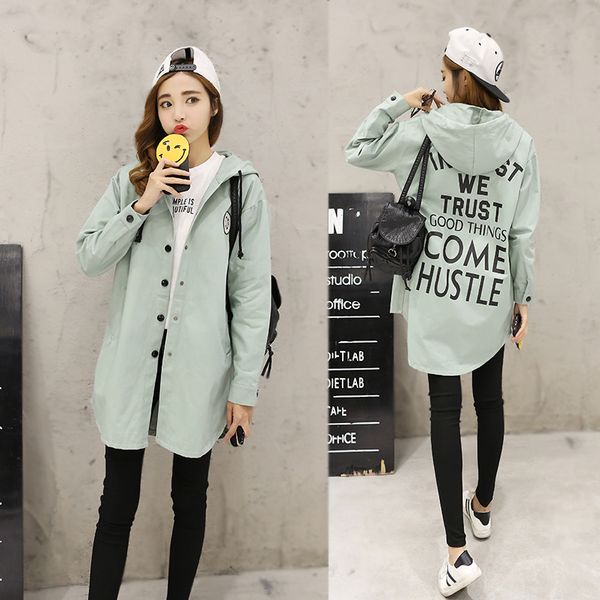 xingyida new autumn trench women print letter street coat loose s-2xl design hooded overcoat loose fit, Tan;black
xingyida new autumn trench women print letter street coat loose s-2xl design hooded overcoat loose fit, Tan;black