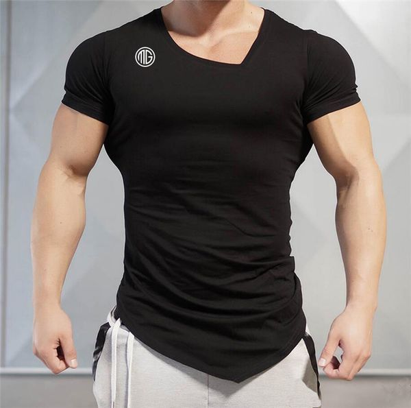 Summer Fashion Brand T Shirt Mens Gyms Clothing V Neck Short Sleeve Slim Fit T Shirt Ftiness Men Compression Tshirt Homme
Summer Fashion Brand T Shirt Mens Gyms Clothing V Neck Short Sleeve Slim Fit T Shirt Ftiness Men Compression Tshirt Homme