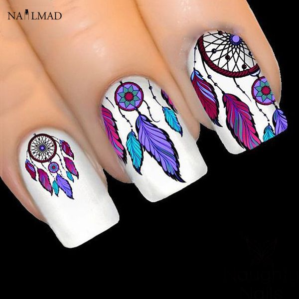 1 sheet nailmad dreamcatcher stickers feather nail art 3d sticker dream cather nail stickers, Black
1 sheet nailmad dreamcatcher stickers feather nail art 3d sticker dream cather nail stickers, Black