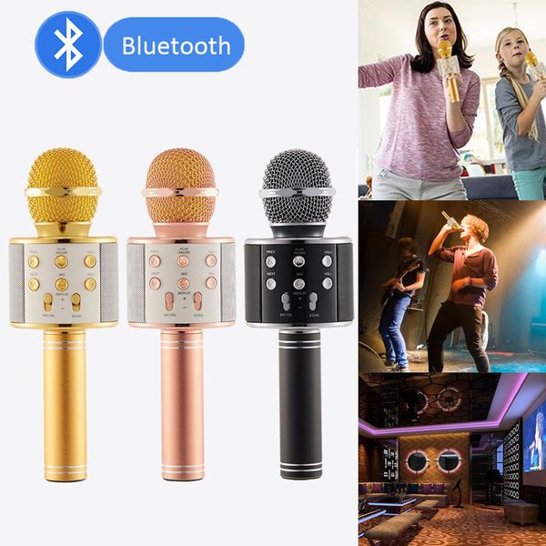 original fashion ws858 bluetooth wireless condenser magic karaoke microphone mobile phone player mic speaker record music
original fashion ws858 bluetooth wireless condenser magic karaoke microphone mobile phone player mic speaker record music