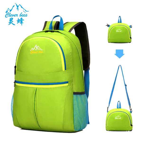 new outdoor casual sport backpack large capacity waterproof hiking climbing bag foldable turn into small shoulder bag l33
new outdoor casual sport backpack large capacity waterproof hiking climbing bag foldable turn into small shoulder bag l33