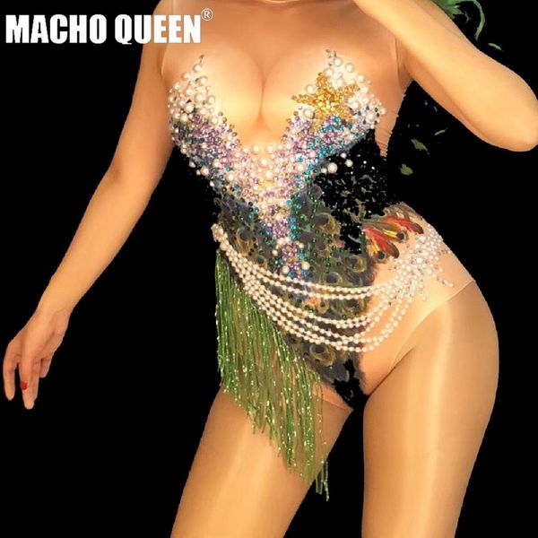 pearl crystals jumpsuit rhinestone mermaid bodysuit cosplay drag queen costumes women outfit birthday party wear, Black;red
pearl crystals jumpsuit rhinestone mermaid bodysuit cosplay drag queen costumes women outfit birthday party wear, Black;red