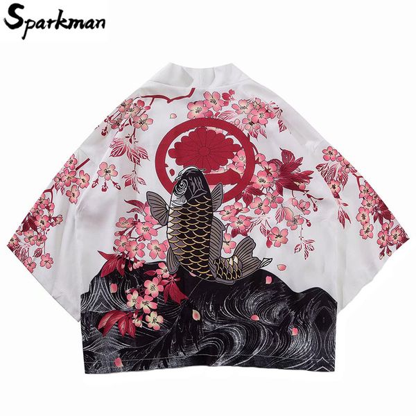 chinese style good luck gold fish print kimono jackets 2018 autumn casual mens harajuku streetwear jacket coat summer thin gown, Black;brown
chinese style good luck gold fish print kimono jackets 2018 autumn casual mens harajuku streetwear jacket coat summer thin gown, Black;brown