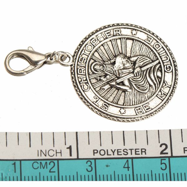 diy religious charms bracelets suspension with clasp st chriser be my guide silve metal key chains jewelry accessories 10pcs, Bronze;silver
diy religious charms bracelets suspension with clasp st chriser be my guide silve metal key chains jewelry accessories 10pcs, Bronze;silver