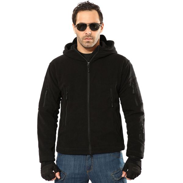 tactical jacket men army swat fleece soft shell hooded jacket coat uniform winter windproof warm thicken jackets, Black;brown
tactical jacket men army swat fleece soft shell hooded jacket coat uniform winter windproof warm thicken jackets, Black;brown
