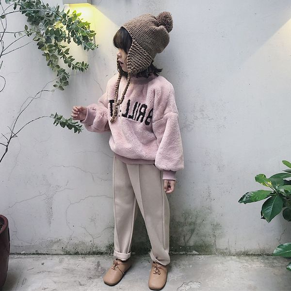 korean style cute girls letters embroidery plush long sleeve pullovers baby kids thicken casual hoodies baby clothes, Black
korean style cute girls letters embroidery plush long sleeve pullovers baby kids thicken casual hoodies baby clothes, Black