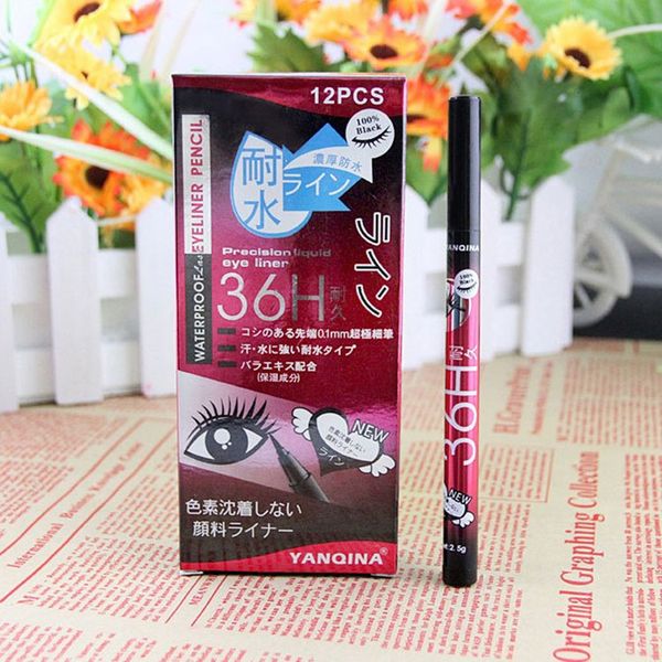 anqina 36h waterproof eyeliner yanqina makeup pencil black brown blue purple 4 colors pen liquid eye liner cosmetics long lasting
anqina 36h waterproof eyeliner yanqina makeup pencil black brown blue purple 4 colors pen liquid eye liner cosmetics long lasting
