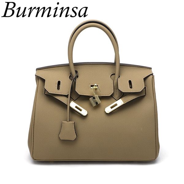 Burminsa Grained Women Handbags PU Leather Causal Tote Luxury Female Shoulder Bags Designer High Quality Messenger Bags New 2018 Y1892608
Burminsa Grained Women Handbags PU Leather Causal Tote Luxury Female Shoulder Bags Designer High Quality Messenger Bags New 2018 Y1892608