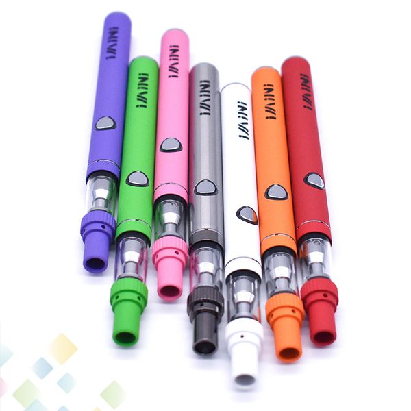 Authentic imini Pen Kit with 0.5ml Thick oil Cartridges and 380mAh Preheat VV Battery Imini E-smart Kits E-Cigarette DHL Free
Authentic imini Pen Kit with 0.5ml Thick oil Cartridges and 380mAh Preheat VV Battery Imini E-smart Kits E-Cigarette DHL Free