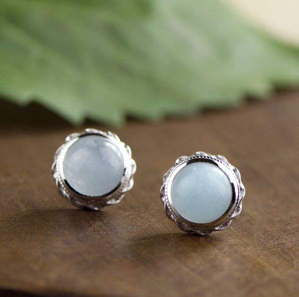 2018 promotion fashion aquamarine brinco rotary carving earrings, natural circular sea treasure wind, ladies' accessories, Golden;silver
2018 promotion fashion aquamarine brinco rotary carving earrings, natural circular sea treasure wind, ladies' accessories, Golden;silver