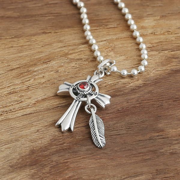 2018 new 925 sterling silver fashion jewelry vintage brand antique silver hand-made designer crosses feather pendants men
2018 new 925 sterling silver fashion jewelry vintage brand antique silver hand-made designer crosses feather pendants men