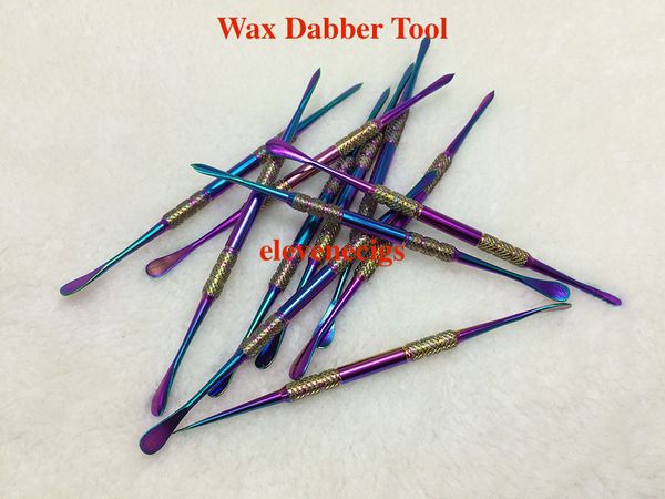 DHL бесплатно 121 мм воск dabber инструмент Радуга цвет нержавеющей стали dab инструмент ручка испаритель сковорода ВАЗа пушка стеклянный шар танк
DHL бесплатно 121 мм воск dabber инструмент Радуга цвет нержавеющей стали dab инструмент ручка испаритель сковорода ВАЗа пушка стеклянный шар танк