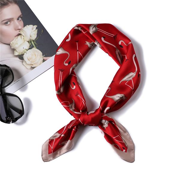 2018 women scarf fashion print silk scarves square small offhair neck headband hijabs lady foulard
2018 women scarf fashion print silk scarves square small offhair neck headband hijabs lady foulard