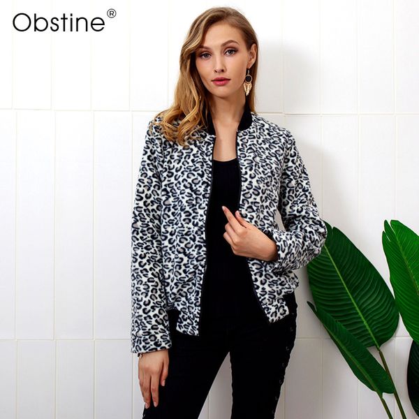 obstine leopard cotton mixed zipper bomber jacket women fall coats women's slim winter jacket 208 new, Black;brown
obstine leopard cotton mixed zipper bomber jacket women fall coats women's slim winter jacket 208 new, Black;brown