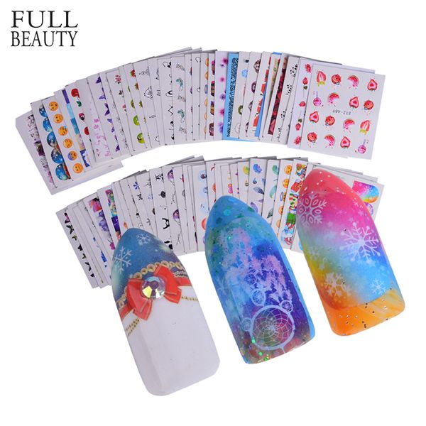 full beauty 50pcs water transfer sticker nails mixed designs nail art decorations colorful stamp random xmas decals sets chm50, Black
full beauty 50pcs water transfer sticker nails mixed designs nail art decorations colorful stamp random xmas decals sets chm50, Black