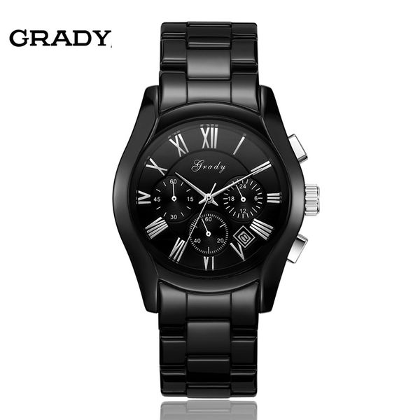 grady 3 small dials chronograph ceramic watches men wristwatches quartz watch ing, Slivery;brown
grady 3 small dials chronograph ceramic watches men wristwatches quartz watch ing, Slivery;brown