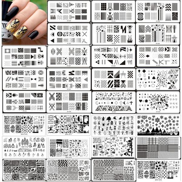 nail stamping plates new arrival 1pc xy-z,sph 28design quality geometric patterns manicure rctangular 12*6cm nail template plate, White
nail stamping plates new arrival 1pc xy-z,sph 28design quality geometric patterns manicure rctangular 12*6cm nail template plate, White