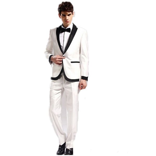 custom made groomsmen peak lapel groom tuxedos white men suits wedding/prom man blazer/bridegroom ( jacket+pants+ tie ) m415, Black;gray
custom made groomsmen peak lapel groom tuxedos white men suits wedding/prom man blazer/bridegroom ( jacket+pants+ tie ) m415, Black;gray