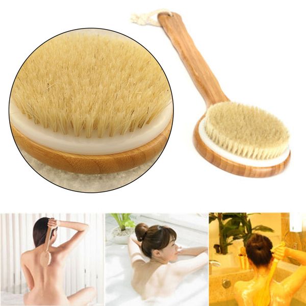 long handle wooden natural bristles scrubber bath shower body back brush spa scrubber exfoliating sponge massage brush
long handle wooden natural bristles scrubber bath shower body back brush spa scrubber exfoliating sponge massage brush