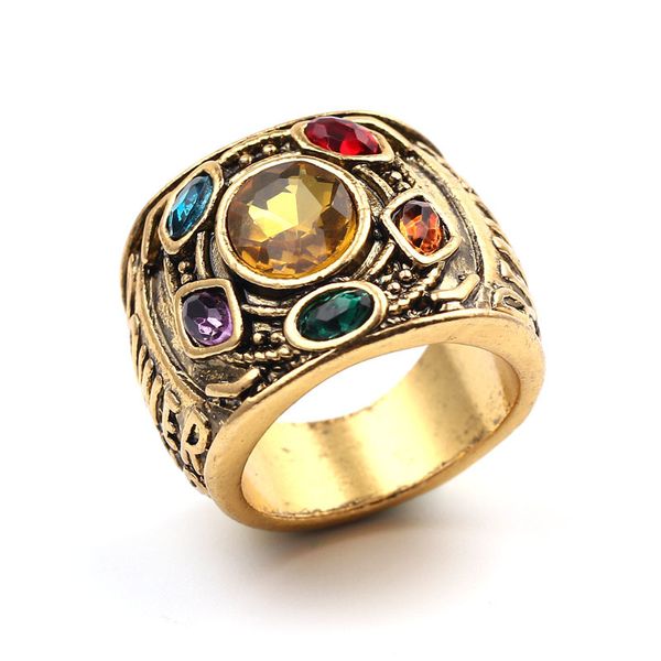 Marvel Avengers thanos Rings pendant men Infinity Gauntlet bague homme anillos mujer women crystal Jewelry
Marvel Avengers thanos Rings pendant men Infinity Gauntlet bague homme anillos mujer women crystal Jewelry