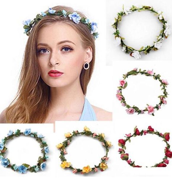 bohemian terylene flower wreath garland princess garland wedding bridal floral headband boho headdress headpiece hair accessories, Silver
bohemian terylene flower wreath garland princess garland wedding bridal floral headband boho headdress headpiece hair accessories, Silver