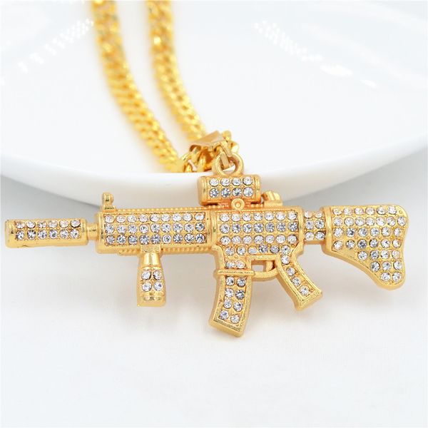 хип-хоп ак пистолет-пулемет подвески ожерелья подвески bling bling ледяной кристалл тайная вечеря ожерелья из нержавеющей стали веревка цепи, Silver
хип-хоп ак пистолет-пулемет подвески ожерелья подвески bling bling ледяной кристалл тайная вечеря ожерелья из нержавеющей стали веревка цепи, Silver