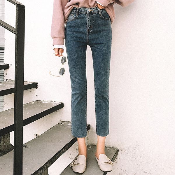 chic women denim blue jeans pants korean high waist stretch jeans trousers ankle length capri pencil pants slim leggings
chic women denim blue jeans pants korean high waist stretch jeans trousers ankle length capri pencil pants slim leggings