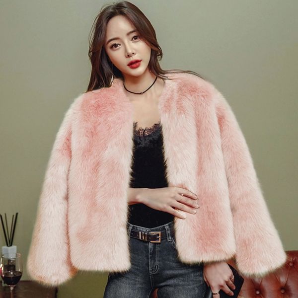 2018 new faux fur coats 2018 women long sleeve thicken warm winter jackets coats female fashion streetwear cardigans outerwears, Black
2018 new faux fur coats 2018 women long sleeve thicken warm winter jackets coats female fashion streetwear cardigans outerwears, Black