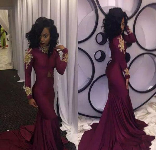 Fashion Women Wine Red Prom Dress Sexy South African Gold Appliques Long Formal Evening Party Gown Custom Made Plus Size Arabic Wear
Fashion Women Wine Red Prom Dress Sexy South African Gold Appliques Long Formal Evening Party Gown Custom Made Plus Size Arabic Wear