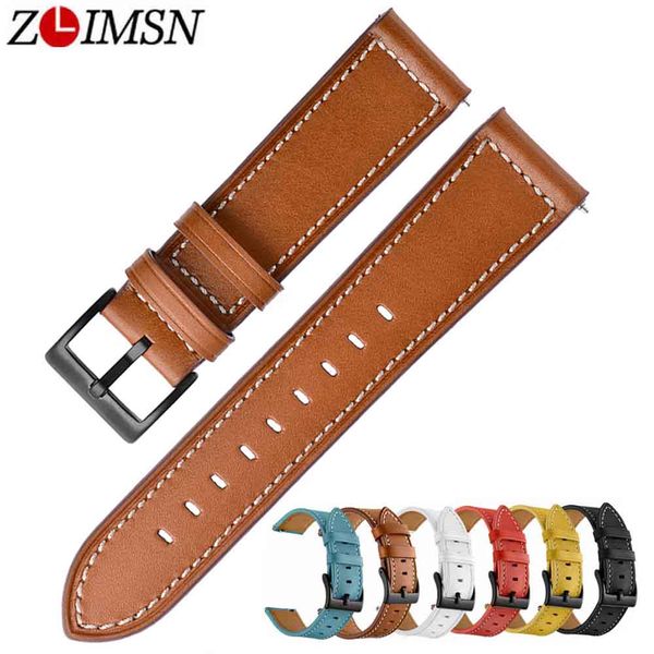 zlimsn new business leather strap black brown 6 color optional men's and women's watch strap 22mm for universal series
zlimsn new business leather strap black brown 6 color optional men's and women's watch strap 22mm for universal series