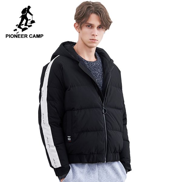 pioneer camp fashion stripe men down jacket brand clothing winter duck down coat male puffer jacket ayr801429, Black
pioneer camp fashion stripe men down jacket brand clothing winter duck down coat male puffer jacket ayr801429, Black