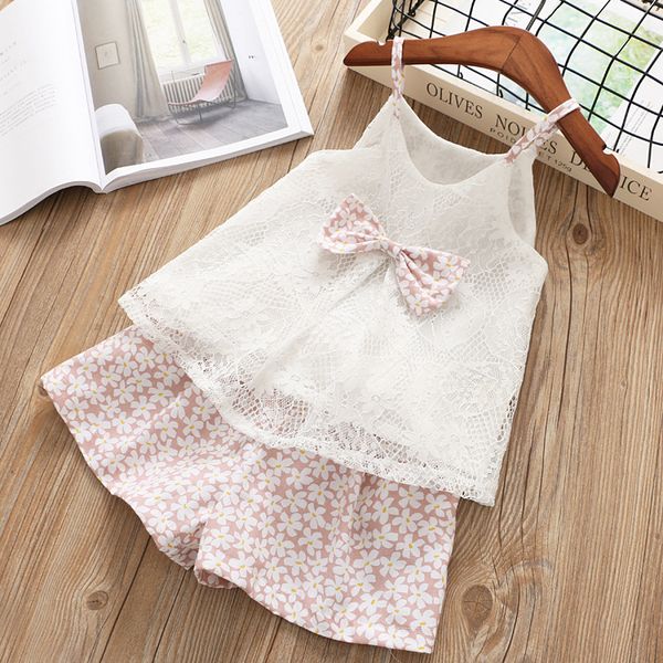 wholesale sweet kids designer clothes girls floral lace outfits summer bow lace and shorts 2pcs sets baby girl designer clothes, White
wholesale sweet kids designer clothes girls floral lace outfits summer bow lace and shorts 2pcs sets baby girl designer clothes, White