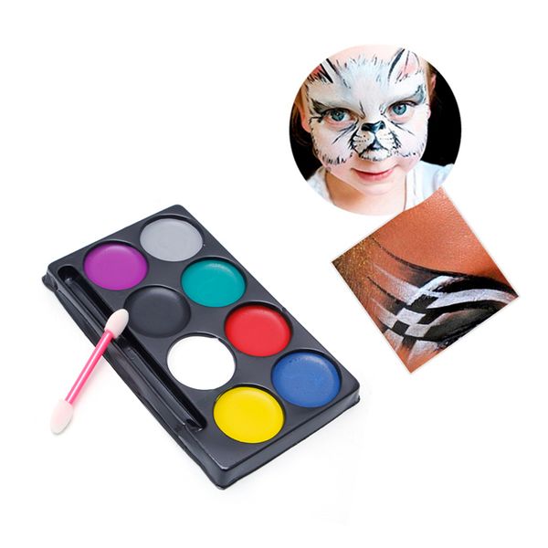 8 colors body face paint kit art makeup painting pigment fancy dress up party g12 drop ship
8 colors body face paint kit art makeup painting pigment fancy dress up party g12 drop ship