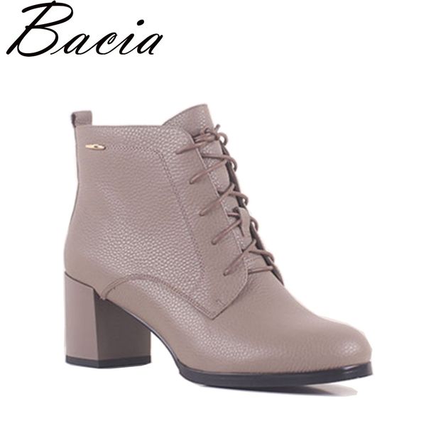 bacia new grey shoes natural leather ankle boots fashion thick heel women boots shoes high heel genuine leather sb045, Black
bacia new grey shoes natural leather ankle boots fashion thick heel women boots shoes high heel genuine leather sb045, Black
