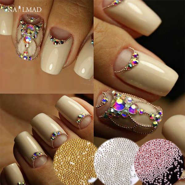 0.8mm mini small stainless steel beads nails art decorations gun grey rose gold caviar diy tool nail studs accessories, Silver;gold
0.8mm mini small stainless steel beads nails art decorations gun grey rose gold caviar diy tool nail studs accessories, Silver;gold