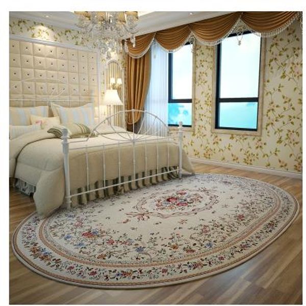 160x230cm pastoral oval carpets for living room american countryside home bedroom rugs and carpets coffee table area rug/doormat
160x230cm pastoral oval carpets for living room american countryside home bedroom rugs and carpets coffee table area rug/doormat