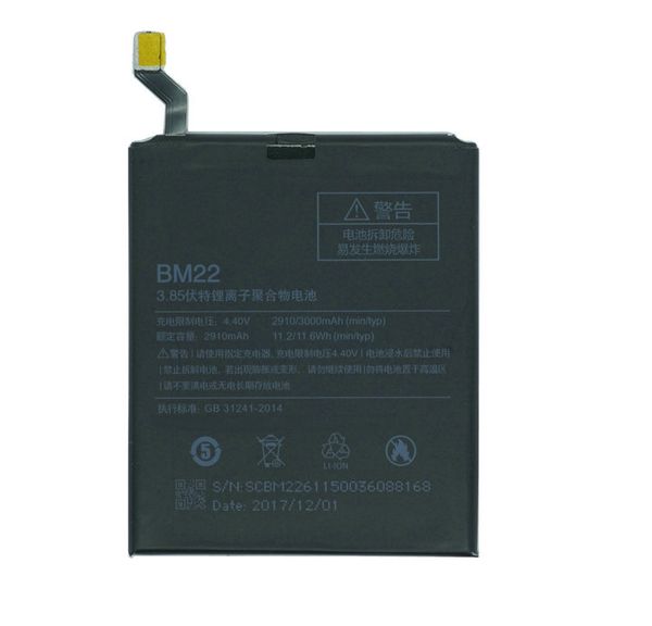 1x 2910mAh / 11.2Wh BM22 / BM 22 Сменный литий-полимерный аккумулятор мобильного телефона для X
1x 2910mAh / 11.2Wh BM22 / BM 22 Сменный литий-полимерный аккумулятор мобильного телефона для X