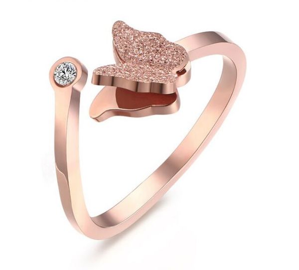 womens stainless steel cubic zirconia butterfly matte finish adjustable cuff engagement ring rose gold plated, Slivery;golden
womens stainless steel cubic zirconia butterfly matte finish adjustable cuff engagement ring rose gold plated, Slivery;golden