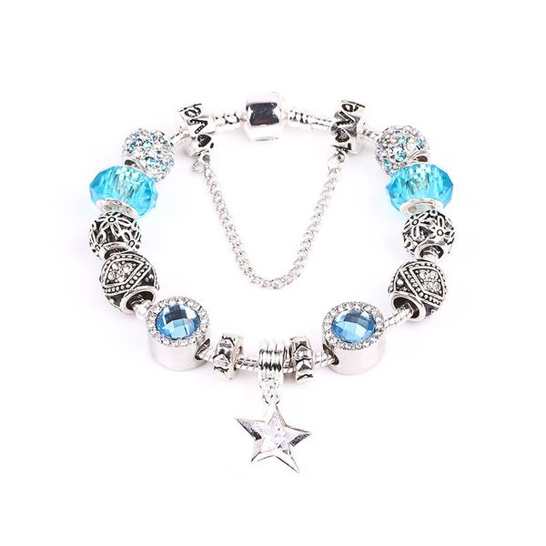 aifeili 2018 fashion silver friendship charm bracelets bangles star pendants charms bead fit diy bracelets, Black
aifeili 2018 fashion silver friendship charm bracelets bangles star pendants charms bead fit diy bracelets, Black