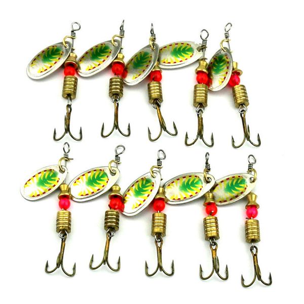 10шт ложки рыболовный набор / набор для форели spinnerbaits 5.7cm3.8g блесна для окуня
10шт ложки рыболовный набор / набор для форели spinnerbaits 5.7cm3.8g блесна для окуня