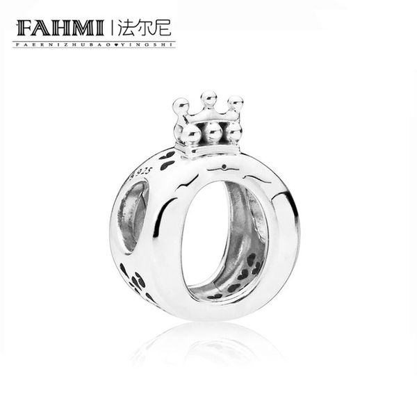 fahmi 100% 925 sterling silver charm 797401-1 crown o charm original women's fashion jewelry, Black
fahmi 100% 925 sterling silver charm 797401-1 crown o charm original women's fashion jewelry, Black