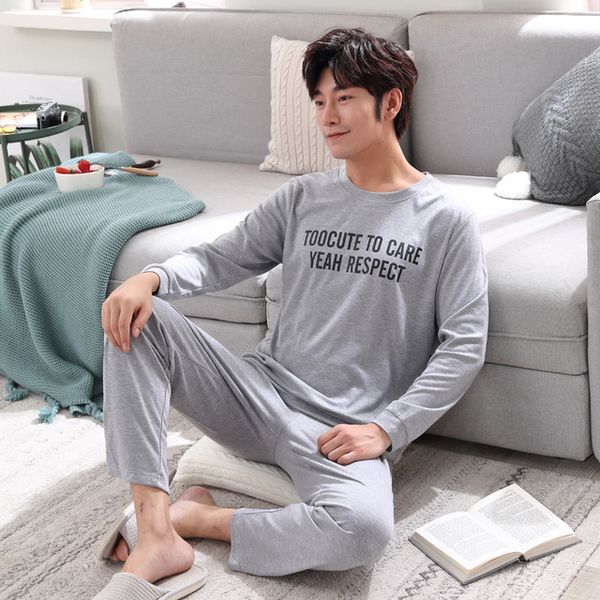 bzel pajamas sets men cotton pijamas long sleeve sleepwear man home suit pyjama round neck homewear big yard l-3xl two piece set, Black;brown
bzel pajamas sets men cotton pijamas long sleeve sleepwear man home suit pyjama round neck homewear big yard l-3xl two piece set, Black;brown