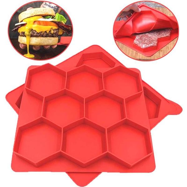 Hamburger pre mold red ilicone meat burger pre maker freezer container barbecue baking mould kitchen tool
Hamburger pre mold red ilicone meat burger pre maker freezer container barbecue baking mould kitchen tool