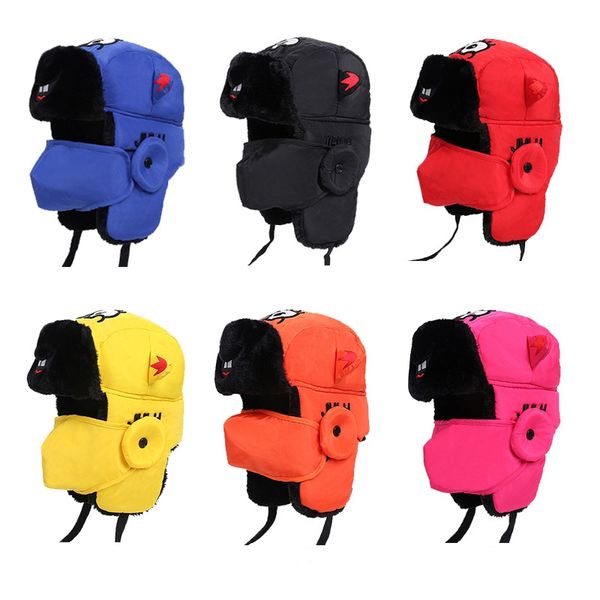 winter faux fur russian cartoon hat kids boys girls earflap keep warm outdoor ski windproof children caps hats red blue black, Black;white
winter faux fur russian cartoon hat kids boys girls earflap keep warm outdoor ski windproof children caps hats red blue black, Black;white