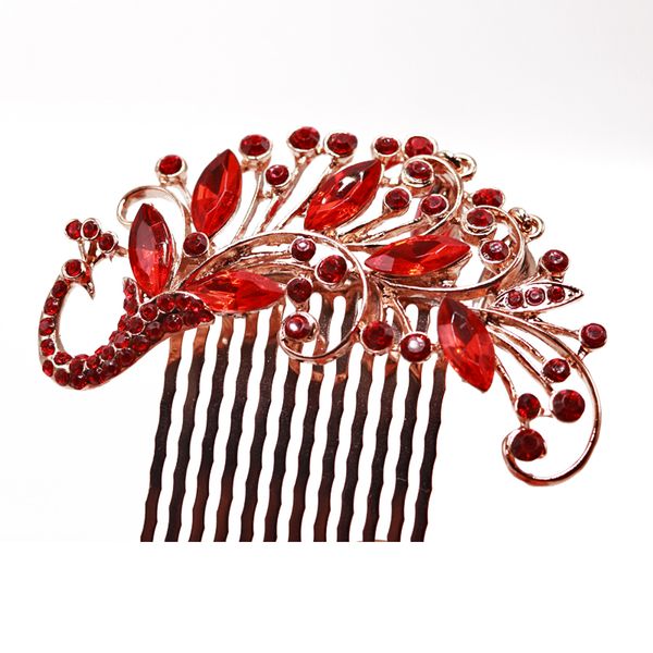 red color hair combs wedding bridal hair women jewelry bird style handmade crystal accessories for bridesmaid, Golden;white
red color hair combs wedding bridal hair women jewelry bird style handmade crystal accessories for bridesmaid, Golden;white