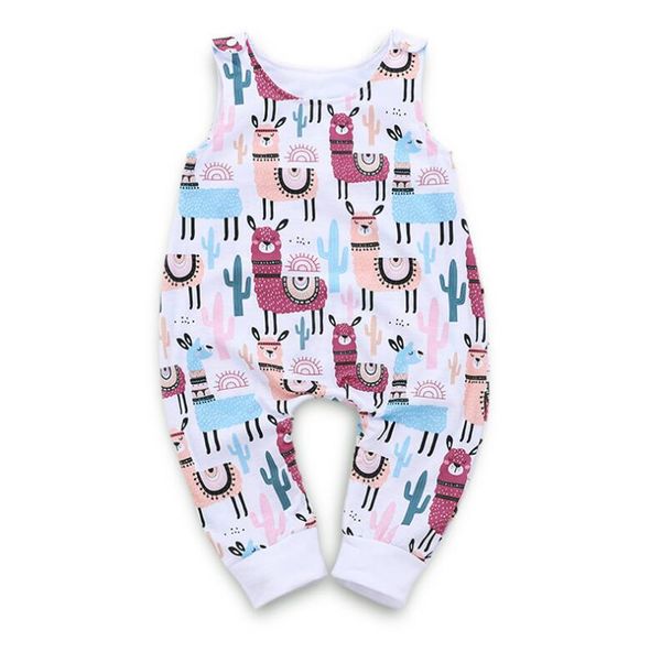 baby alpaca cactus print sleeveless romper boy girl summer jumpsuit infant clothes one piece zht 125, Blue
baby alpaca cactus print sleeveless romper boy girl summer jumpsuit infant clothes one piece zht 125, Blue