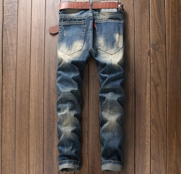Coated European American Style Fashion Brand Mens Jeans Luxury Men Straight Denim Trousers Hole Zipper Slim Blue Jeans For Men
Coated European American Style Fashion Brand Mens Jeans Luxury Men Straight Denim Trousers Hole Zipper Slim Blue Jeans For Men