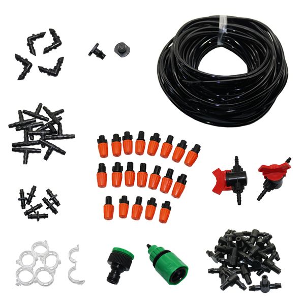 1 set garden sprinkler system 4/7 hose nozzle water-saving irrigation pipe garden fountain spray irrigation system package
1 set garden sprinkler system 4/7 hose nozzle water-saving irrigation pipe garden fountain spray irrigation system package