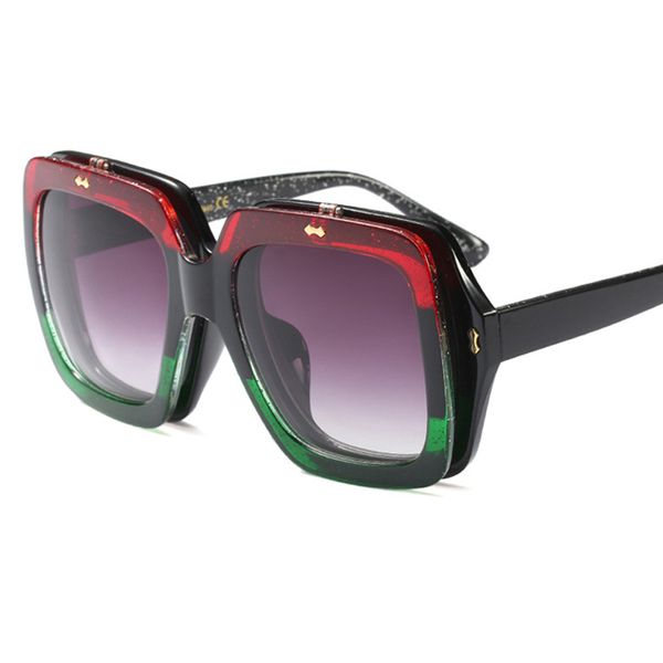 2018 new fashion retro flip sunglasses men square oversized sun glasses women brand designer eyewear uv400 y262, White;black
2018 new fashion retro flip sunglasses men square oversized sun glasses women brand designer eyewear uv400 y262, White;black